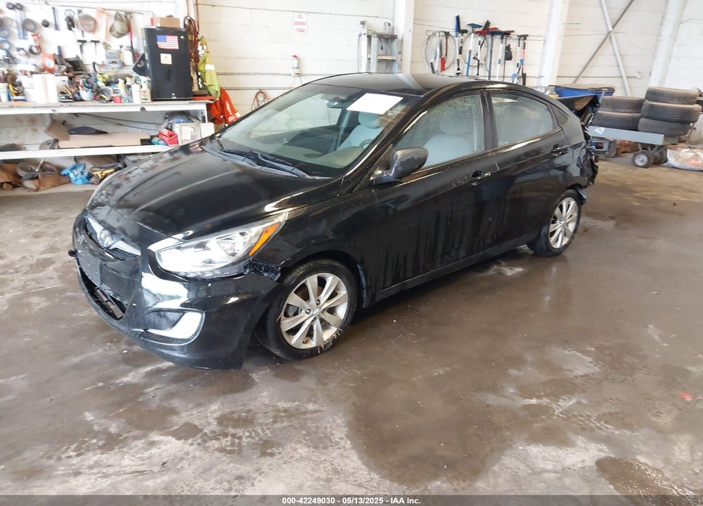 2012 HYUNDAI ACCENT VIN: KMHCU4AE1CU084180