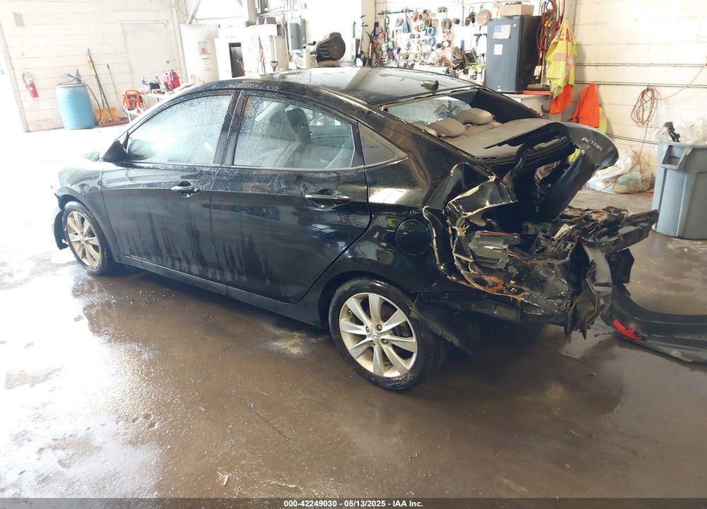 2012 HYUNDAI ACCENT VIN: KMHCU4AE1CU084180