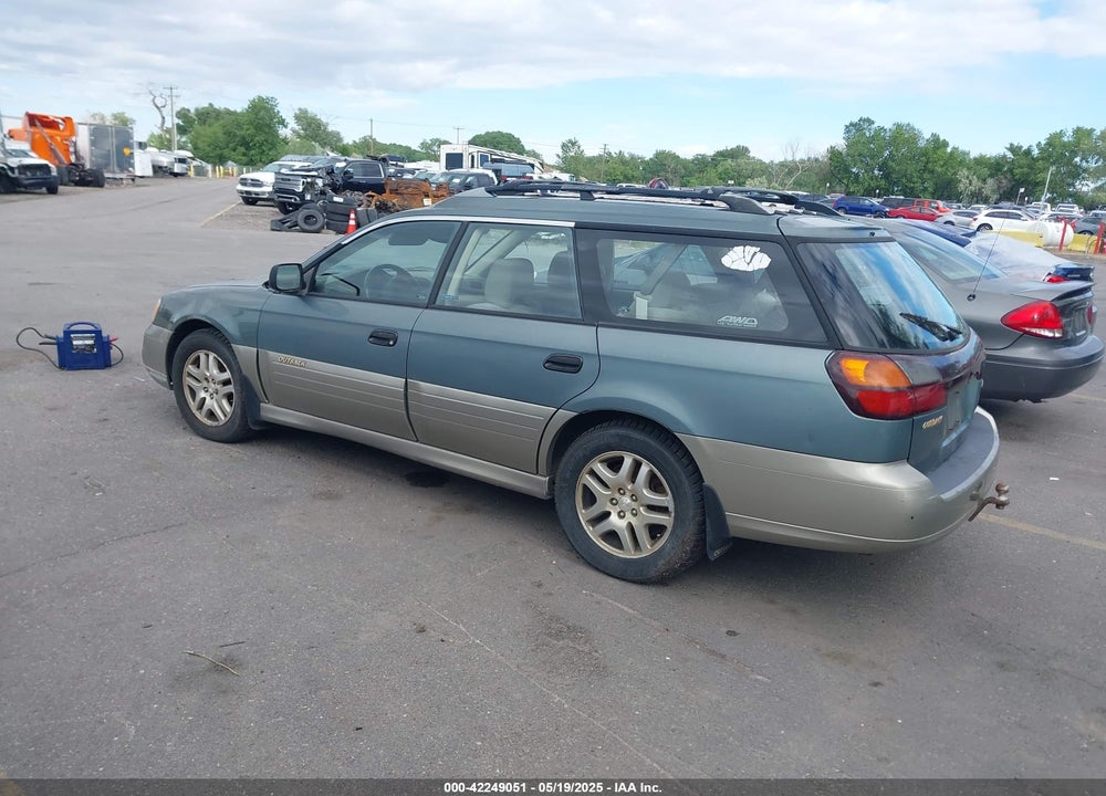 2002 SUBARU OUTBACK VIN: 4S3BH675627657529