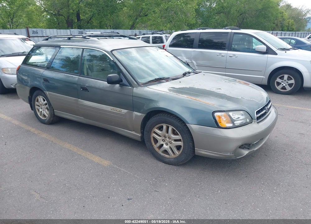 2002 SUBARU OUTBACK VIN: 4S3BH675627657529