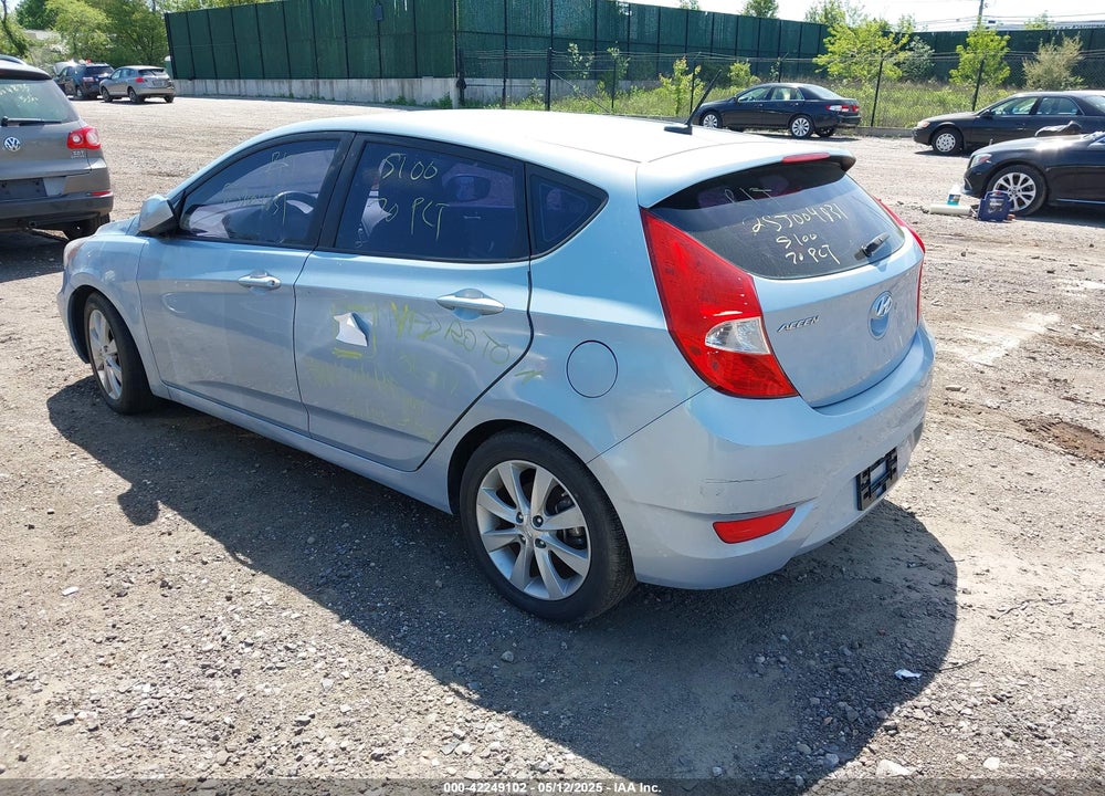 2012 HYUNDAI ACCENT VIN: KMHCU5AE0CU012473