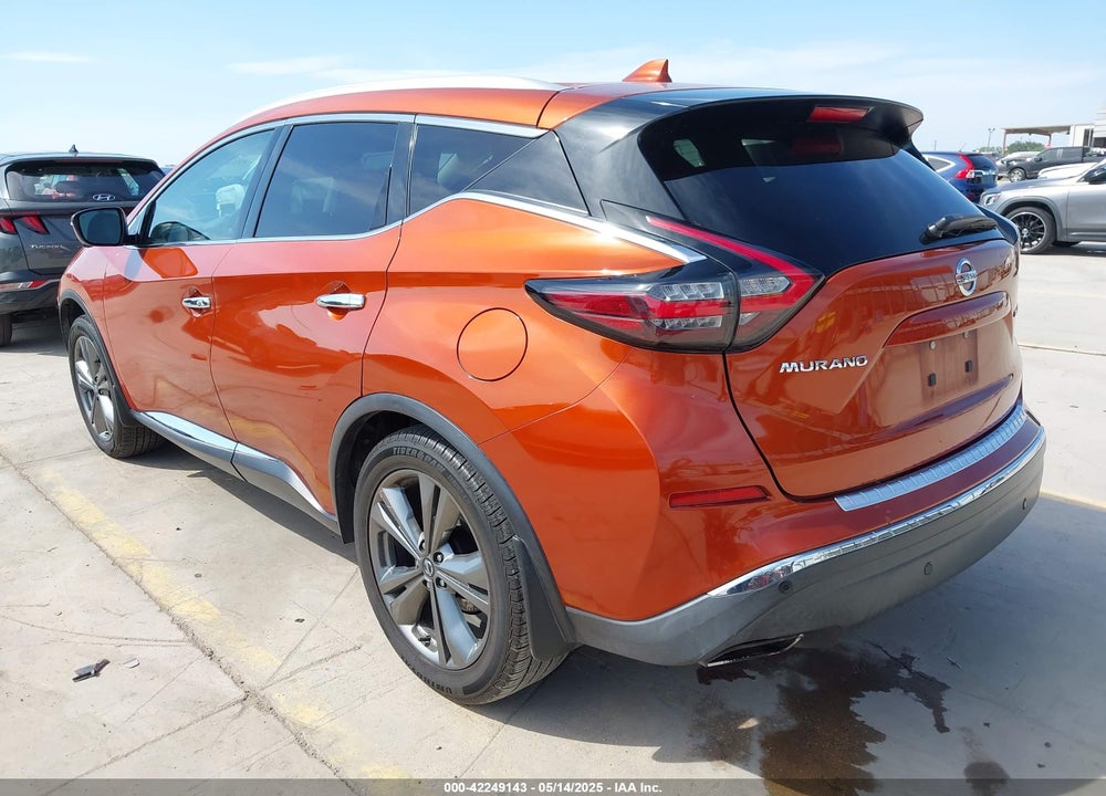 2019 NISSAN MURANO VIN: 5N1AZ2MJ8KN149749