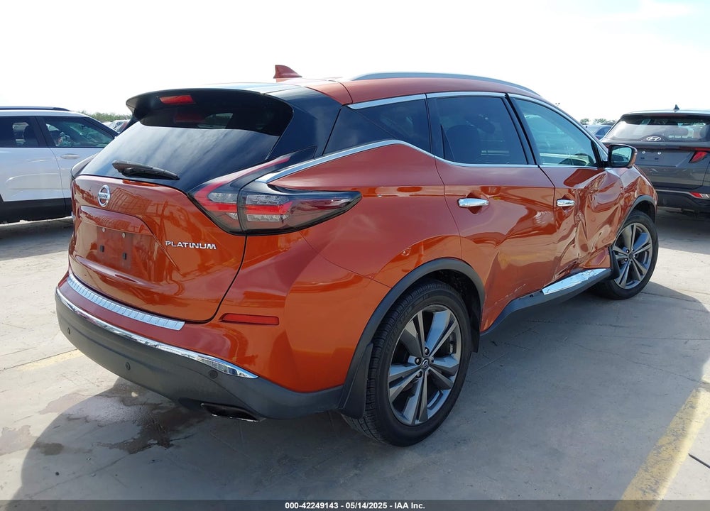 2019 NISSAN MURANO VIN: 5N1AZ2MJ8KN149749