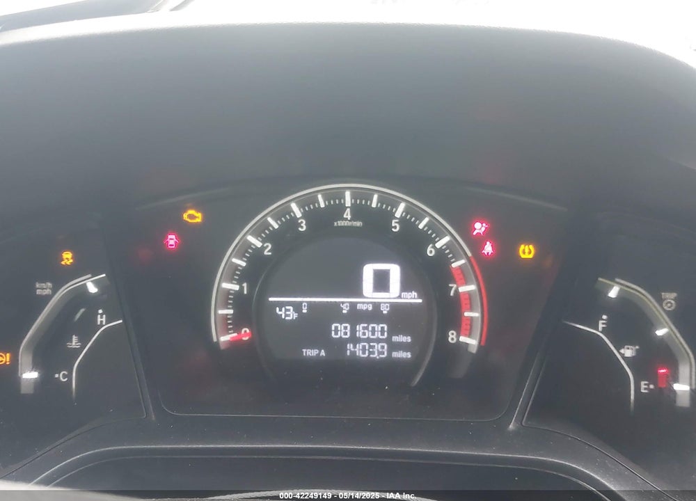 2018 HONDA CIVIC LX VIN: SHHFK7G26JU209538