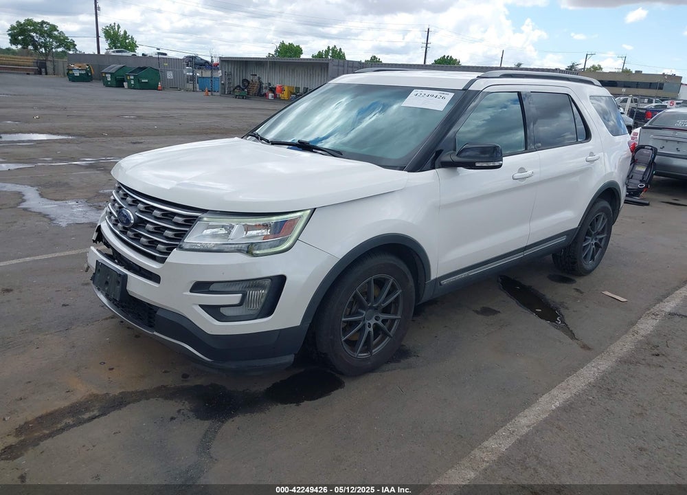 2017 FORD EXPLORER XLT VIN: 1FM5K7D85HGA69743