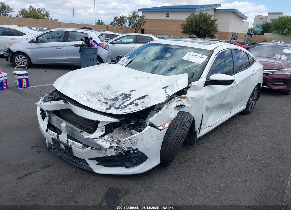 2016 HONDA CIVIC VIN: 2HGFC1F3XGH656836