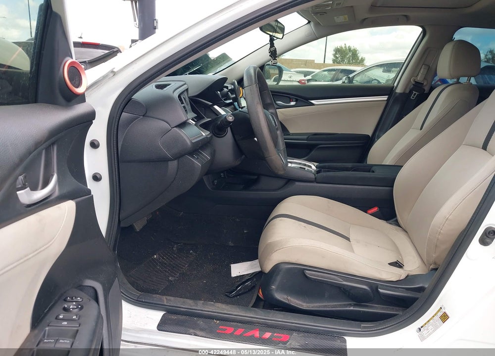 2016 HONDA CIVIC VIN: 2HGFC1F3XGH656836