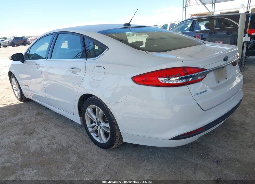 2018 FORD FUSION HYBRID SE VIN: 3FA6P0LU7JR197261