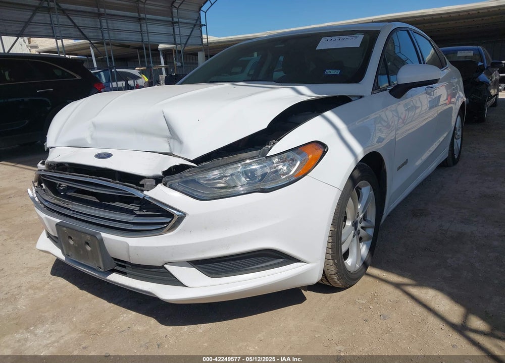 2018 FORD FUSION HYBRID SE VIN: 3FA6P0LU7JR197261