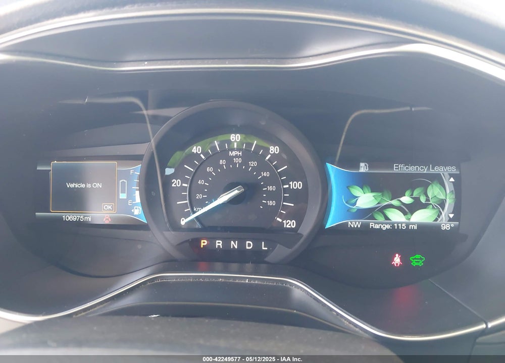 2018 FORD FUSION HYBRID SE VIN: 3FA6P0LU7JR197261
