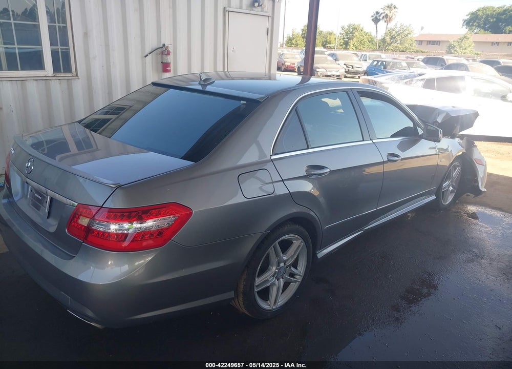2012 MERCEDES-BENZ E-CLASS VIN: WDDHF5KB6CA599701