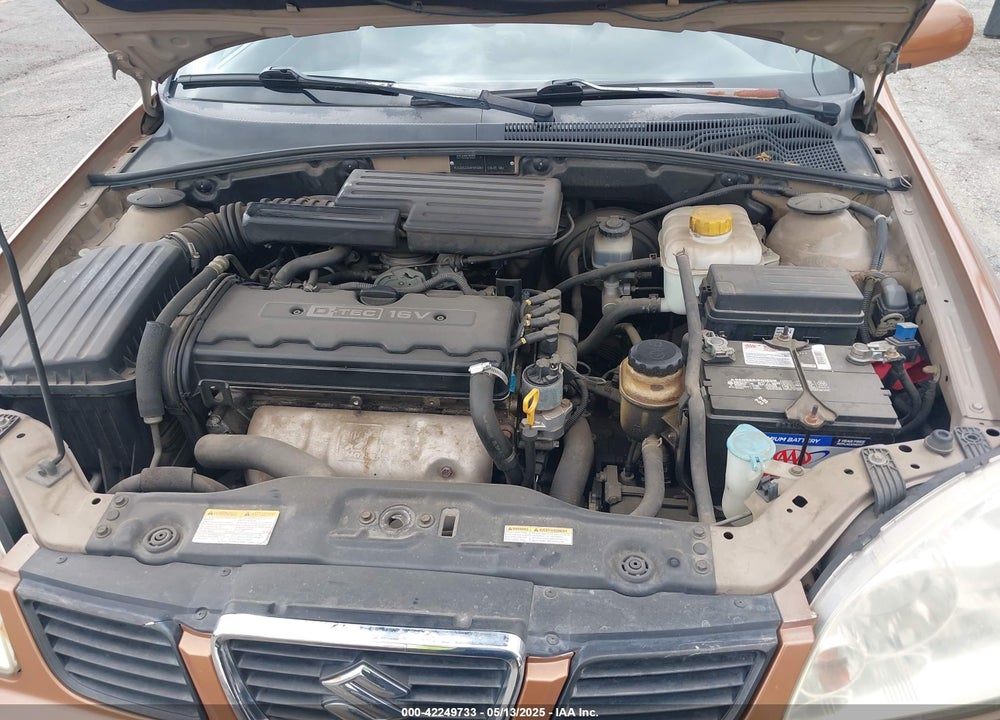 2004 SUZUKI FORENZA S VIN: KL5JD52Z64K943267
