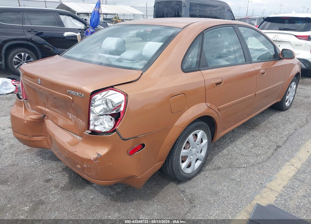 2004 SUZUKI FORENZA S VIN: KL5JD52Z64K943267