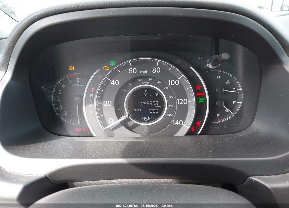 2013 HONDA CR-V EX-L VIN: 5J6RM4H74DL005110