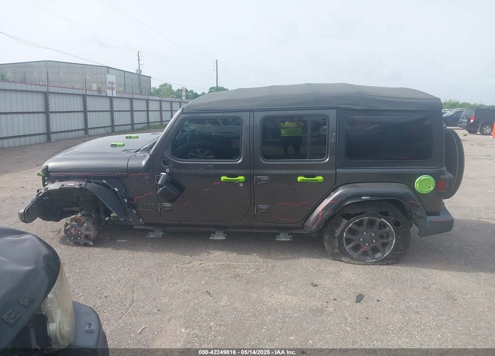 2021 JEEP WRANGLER UNLIMITED VIN: 1C4HJXDN6MW549686