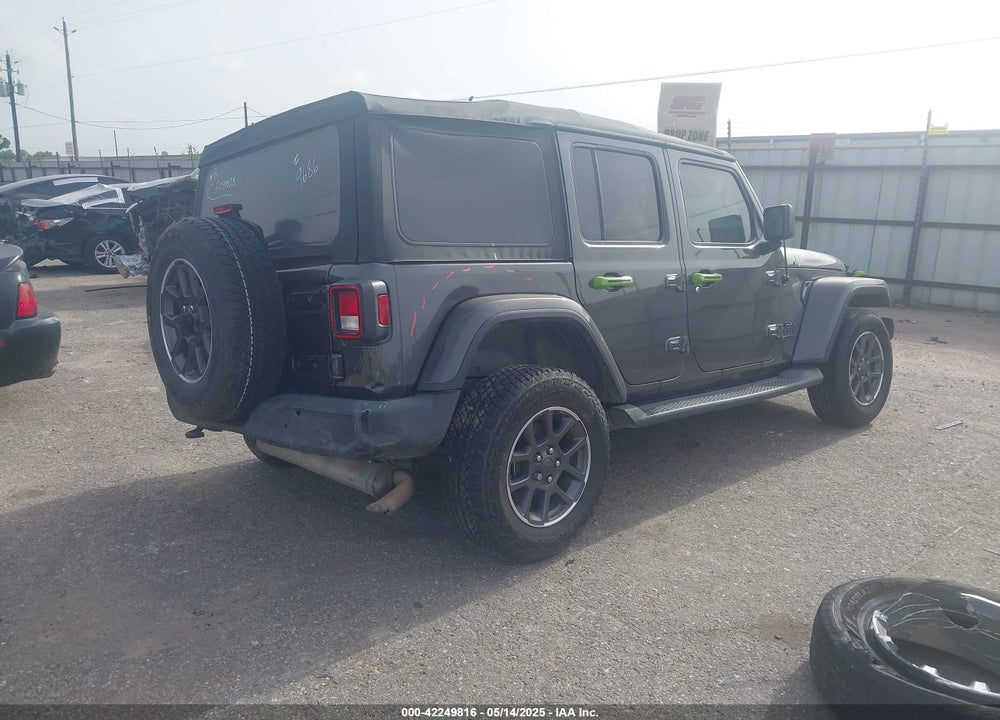 2021 JEEP WRANGLER UNLIMITED VIN: 1C4HJXDN6MW549686