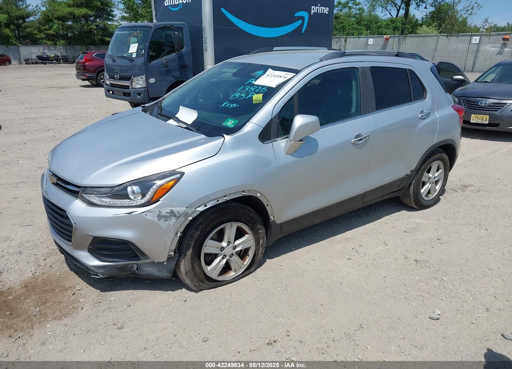 2017 CHEVROLET TRAX LT VIN: 3GNCJPSBXHL148504
