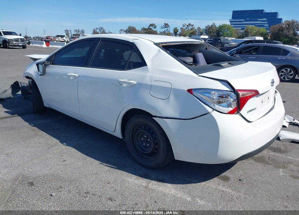 2019 TOYOTA COROLLA LE VIN: 5YFBURHE5KP896225