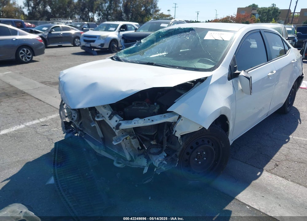 2019 TOYOTA COROLLA LE VIN: 5YFBURHE5KP896225