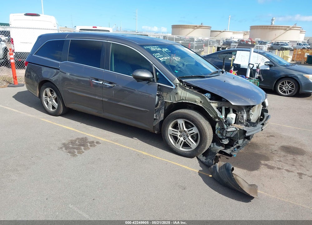 2015 HONDA ODYSSEY EX-L VIN: 5FNRL5H63FB118557