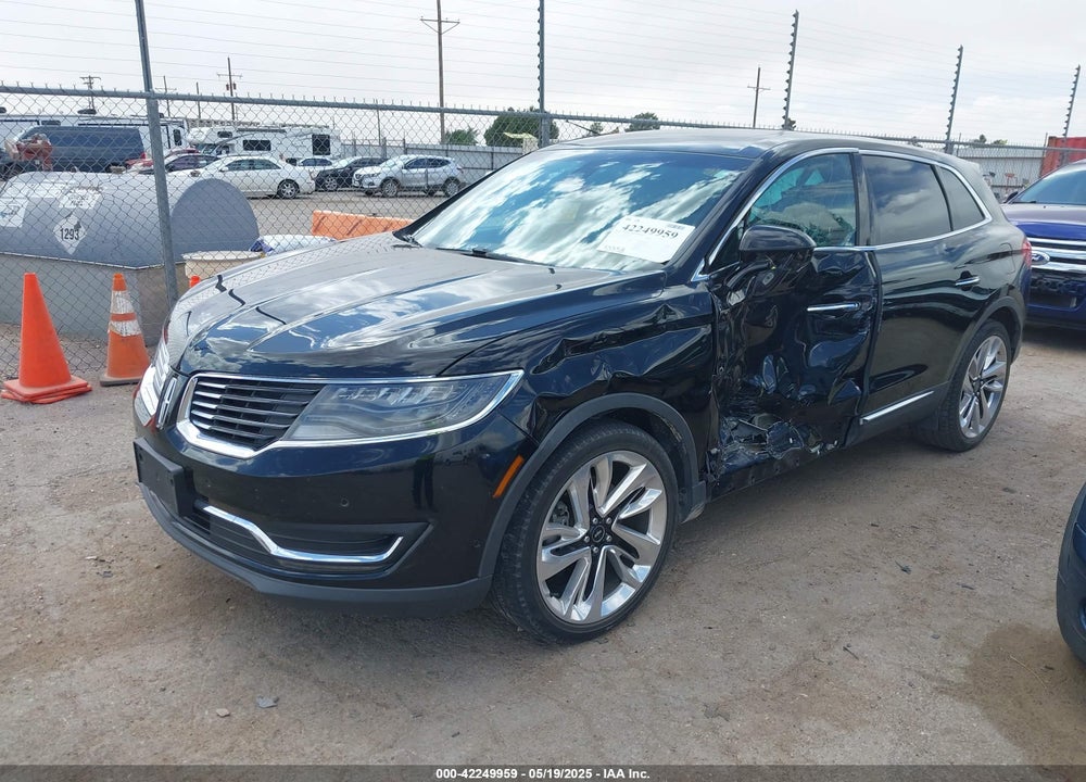 2016 LINCOLN MKX BLACK LABEL VIN: 2LMPJ7JP7GBL81127