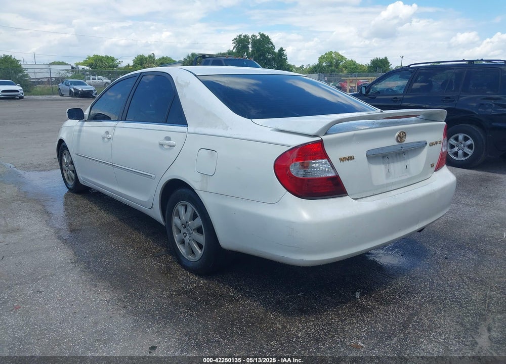 2002 TOYOTA CAMRY XLE V6 VIN: 4T1BF32K42U035090