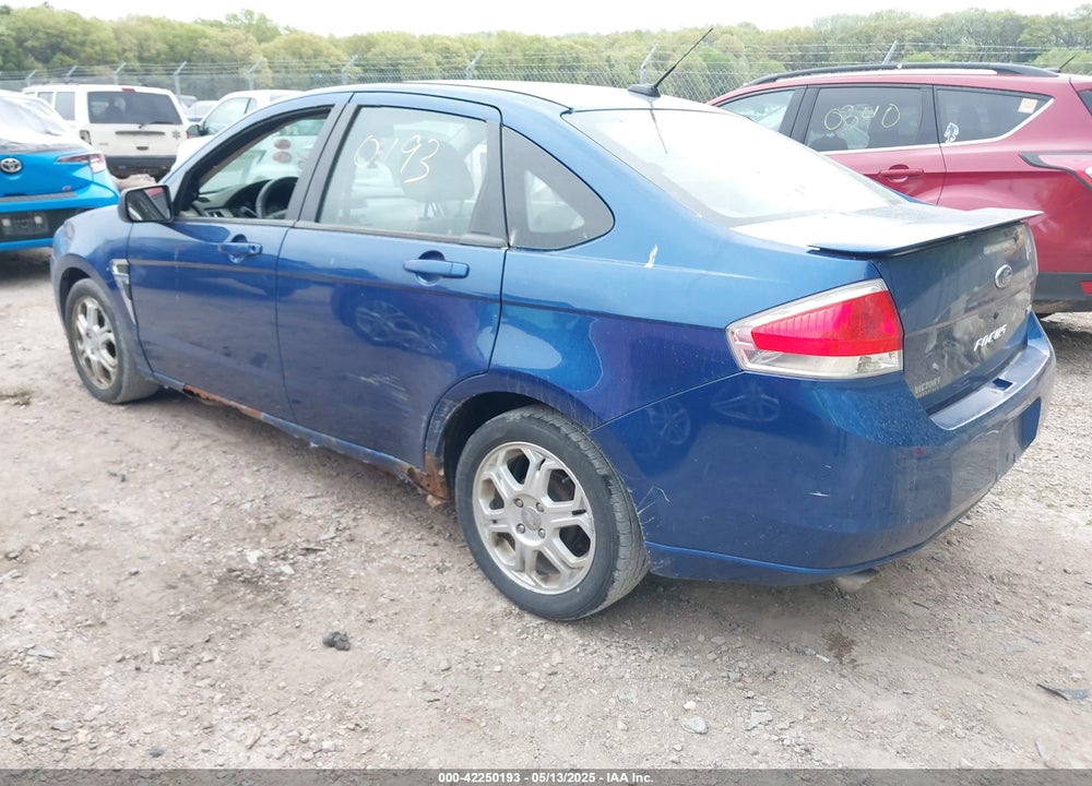 2008 FORD FOCUS SE/SES VIN: 1FAHP35N98W268760