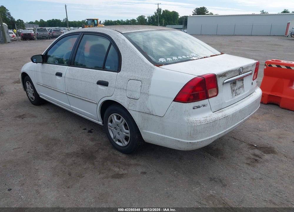 2001 HONDA CIVIC LX VIN: 2HGES165X1H603786