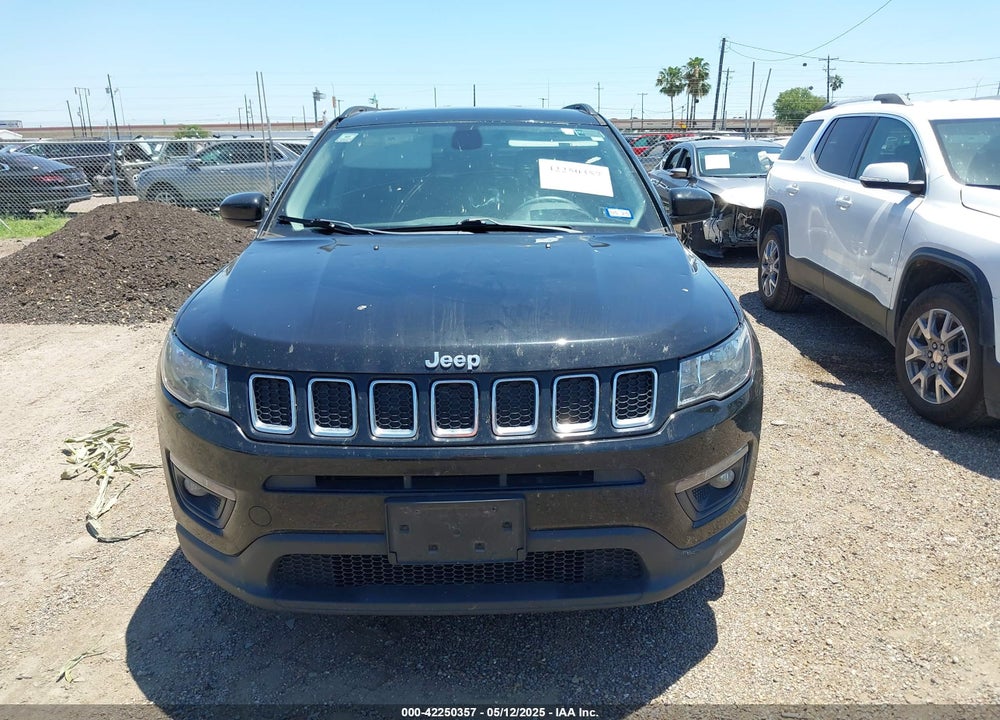 2018 JEEP COMPASS LATITUDE FWD VIN: 3C4NJCBB0JT374678