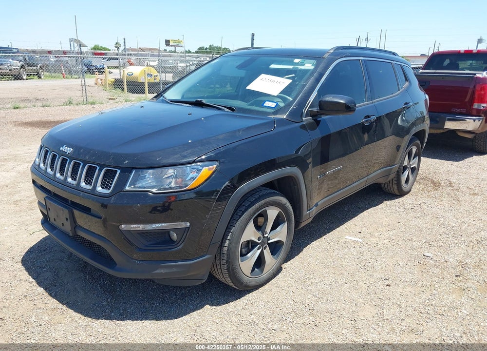 2018 JEEP COMPASS LATITUDE FWD VIN: 3C4NJCBB0JT374678