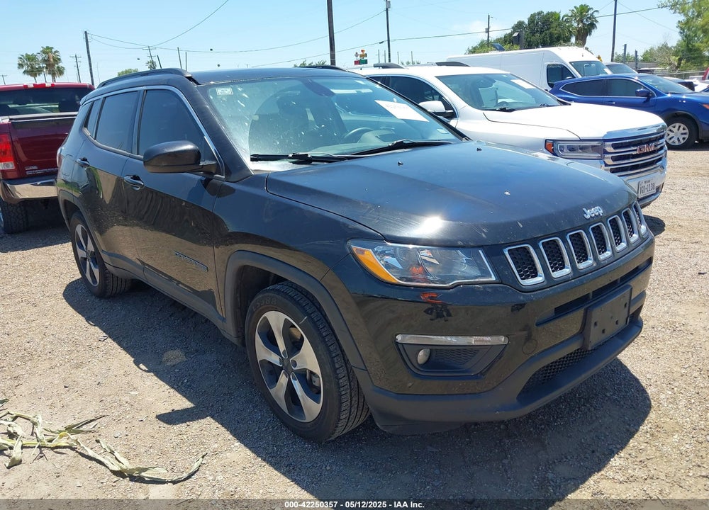 2018 JEEP COMPASS LATITUDE FWD VIN: 3C4NJCBB0JT374678