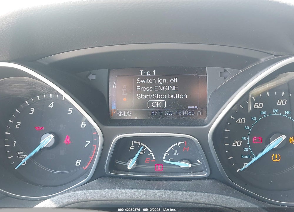 2013 FORD FOCUS VIN: 1FADP3J26DL116120