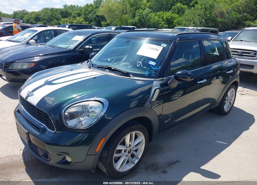 2011 MINI COOPER S COUNTRYMAN VIN: WMWZC5C53BWM10484