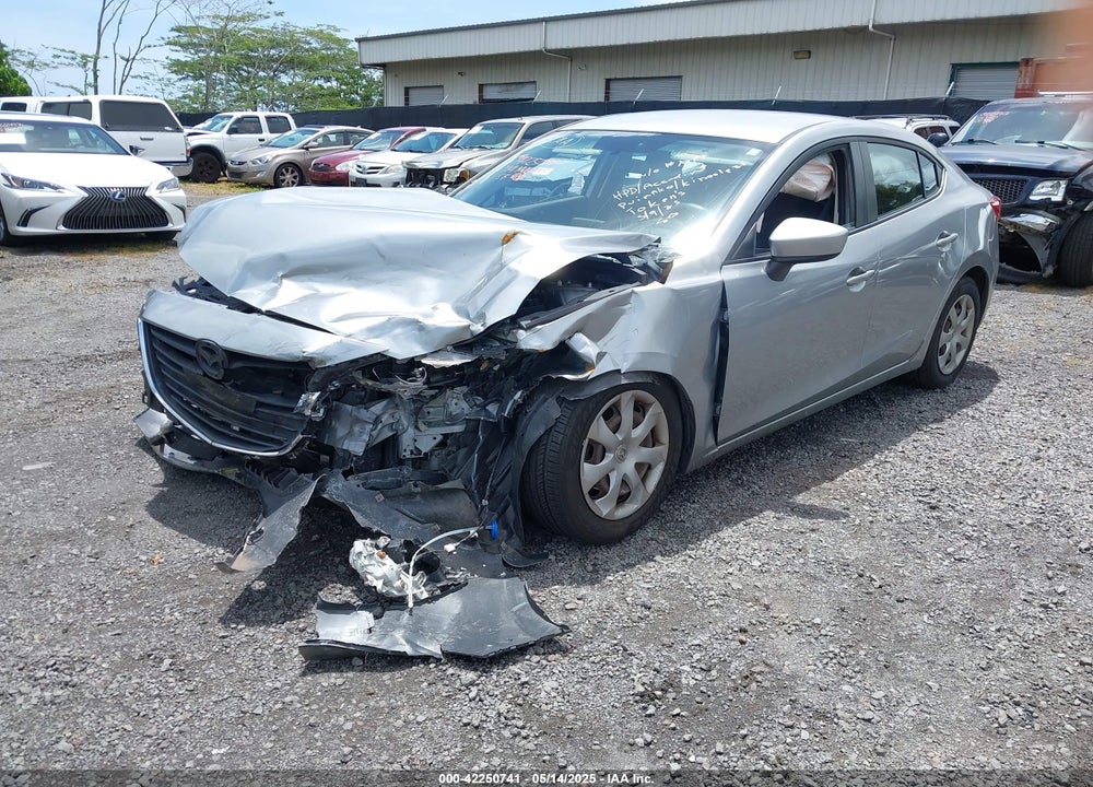 2014 MAZDA MAZDA3 VIN: JM1BM1U76E1196845