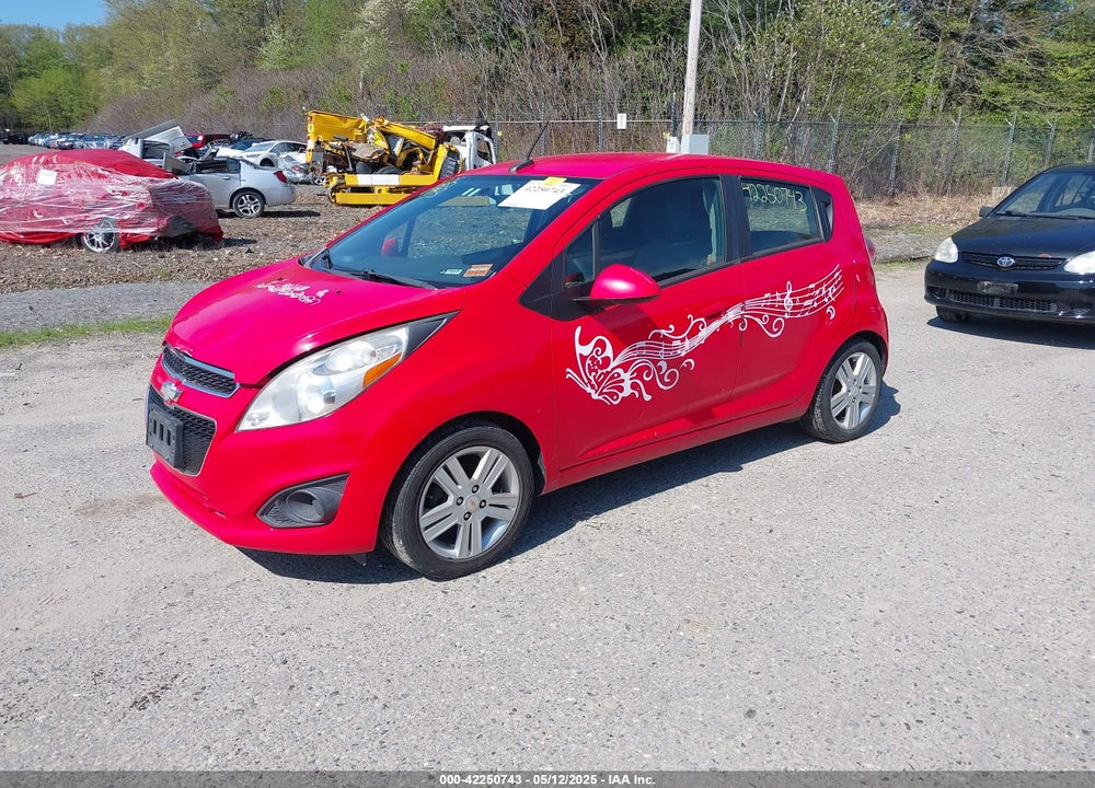 2013 CHEVROLET SPARK VIN: KL8CD6S9XDC507372