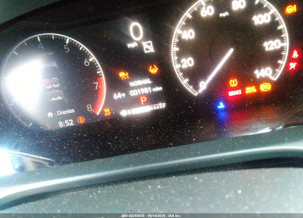 2025 HONDA HR-V 2WD SPORT VIN: 3CZRZ1H50SM741648