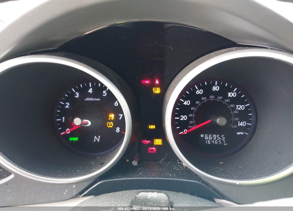 2013 SUBARU TRIBECA 3.6R LIMITED VIN: 4S4WX9HD0D4401298
