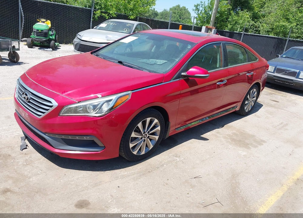 2017 HYUNDAI SONATA VIN: 5NPE34AF4HH454211