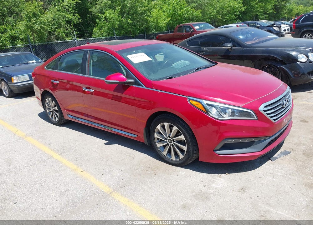 2017 HYUNDAI SONATA VIN: 5NPE34AF4HH454211
