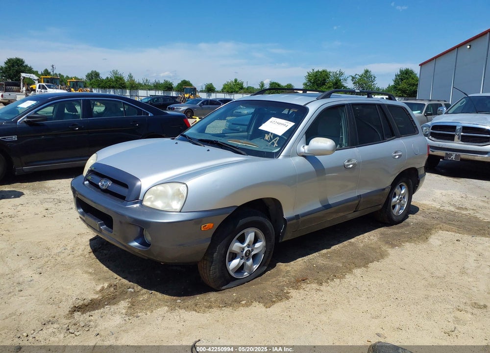 2006 HYUNDAI SANTA FE VIN: KM8SC73D86U048446