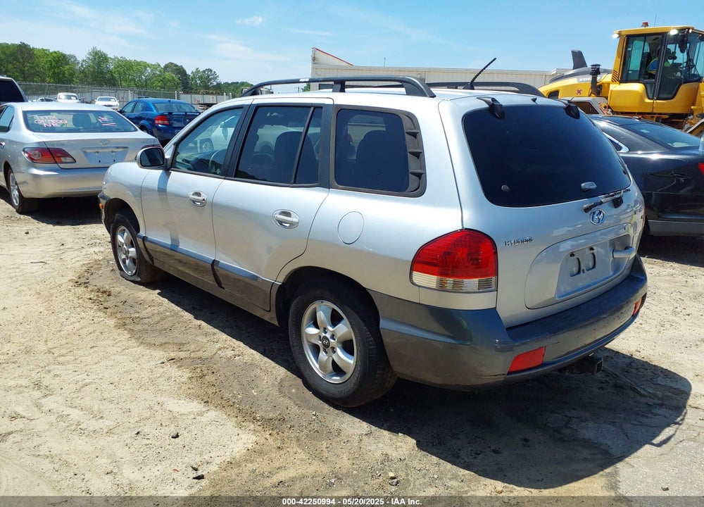 2006 HYUNDAI SANTA FE VIN: KM8SC73D86U048446