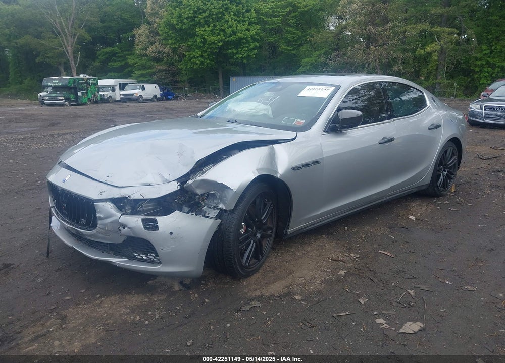 2017 MASERATI GHIBLI S Q4 VIN: ZAM57RTS3H1242298