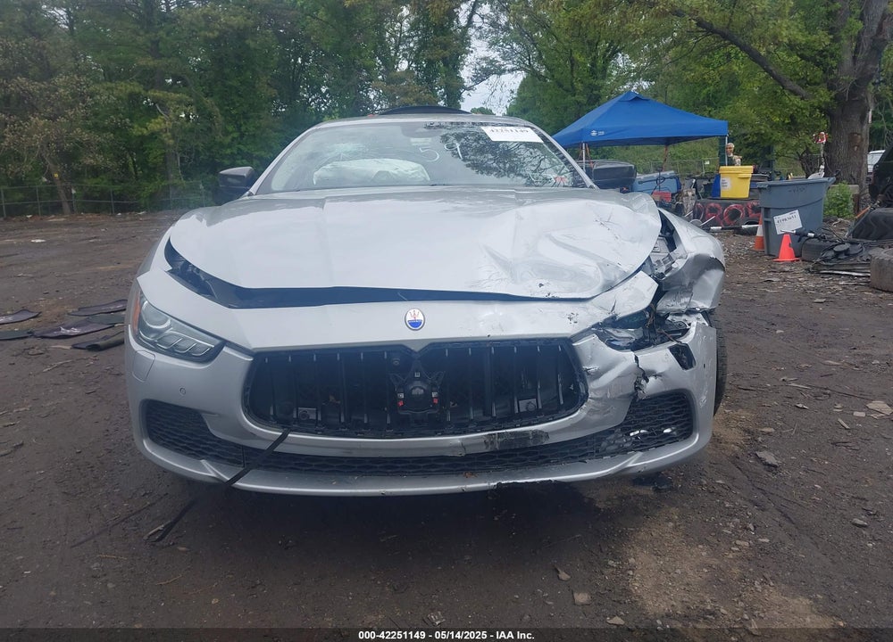 2017 MASERATI GHIBLI S Q4 VIN: ZAM57RTS3H1242298