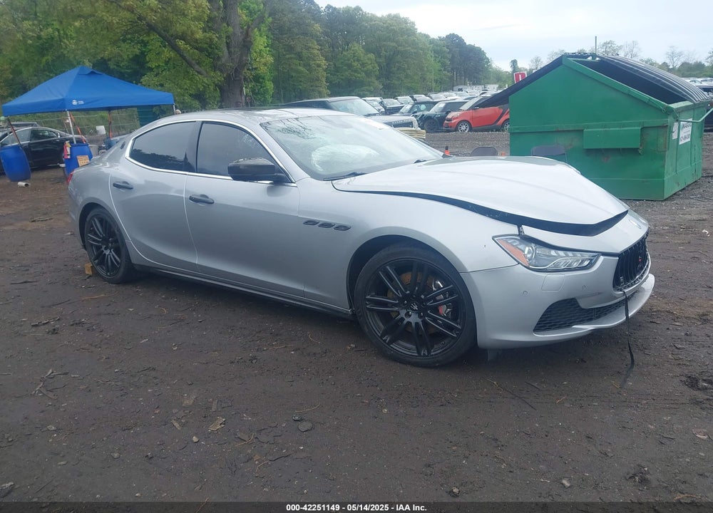 2017 MASERATI GHIBLI S Q4 VIN: ZAM57RTS3H1242298