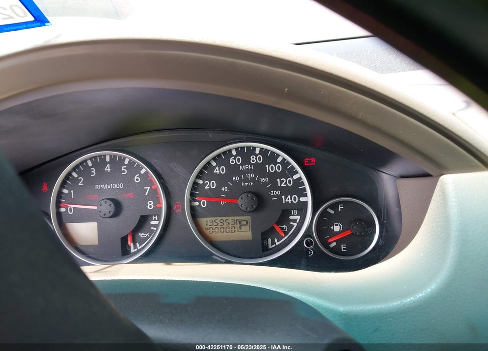 2005 NISSAN PATHFINDER LE VIN: 5N1AR18W65C742428