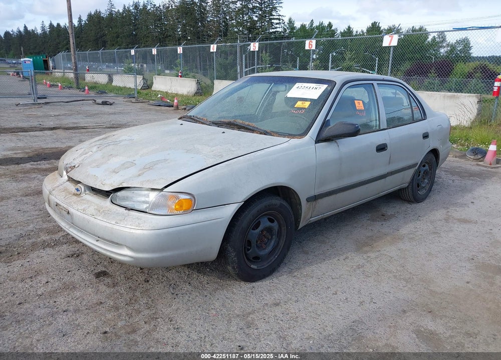 1999 CHEVROLET PRIZM VIN: 1Y1SK5281XZ427093