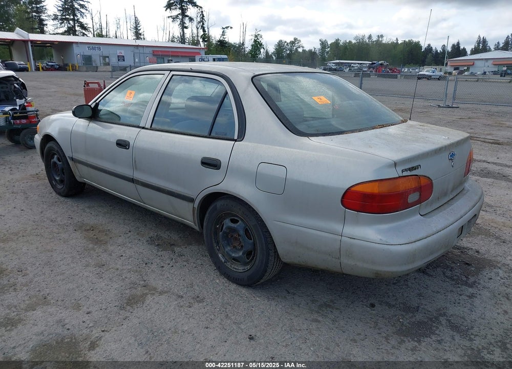 1999 CHEVROLET PRIZM VIN: 1Y1SK5281XZ427093