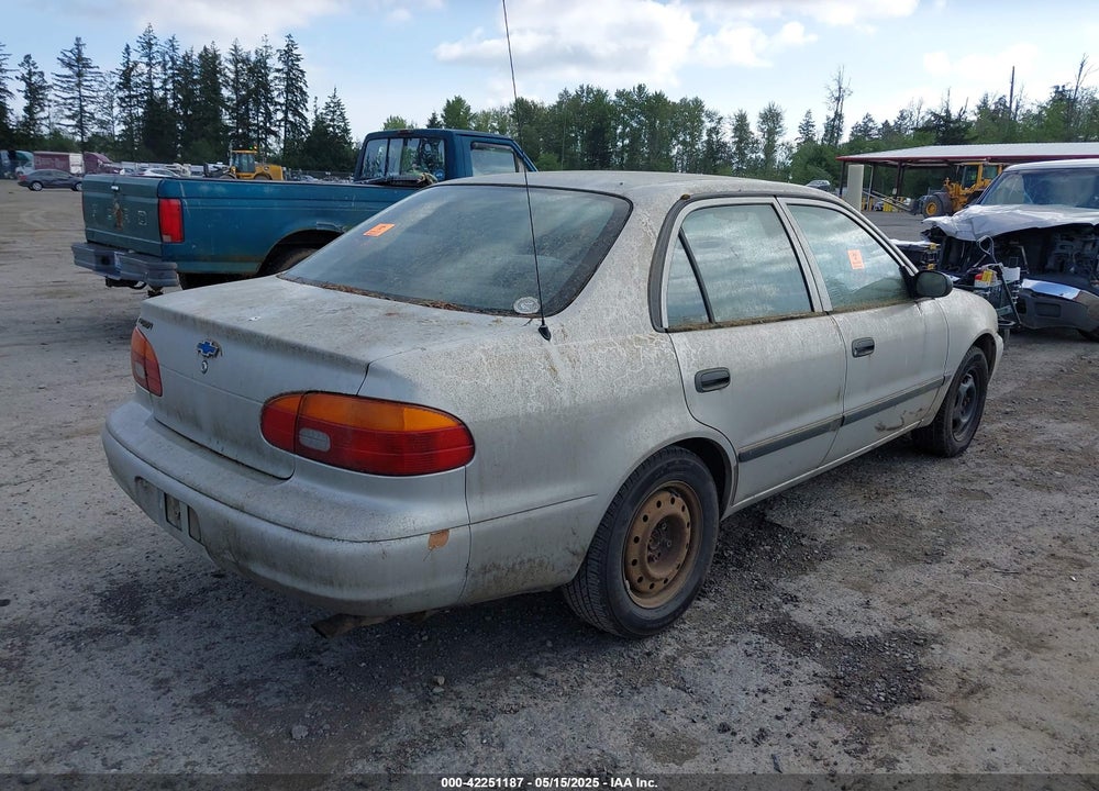 1999 CHEVROLET PRIZM VIN: 1Y1SK5281XZ427093