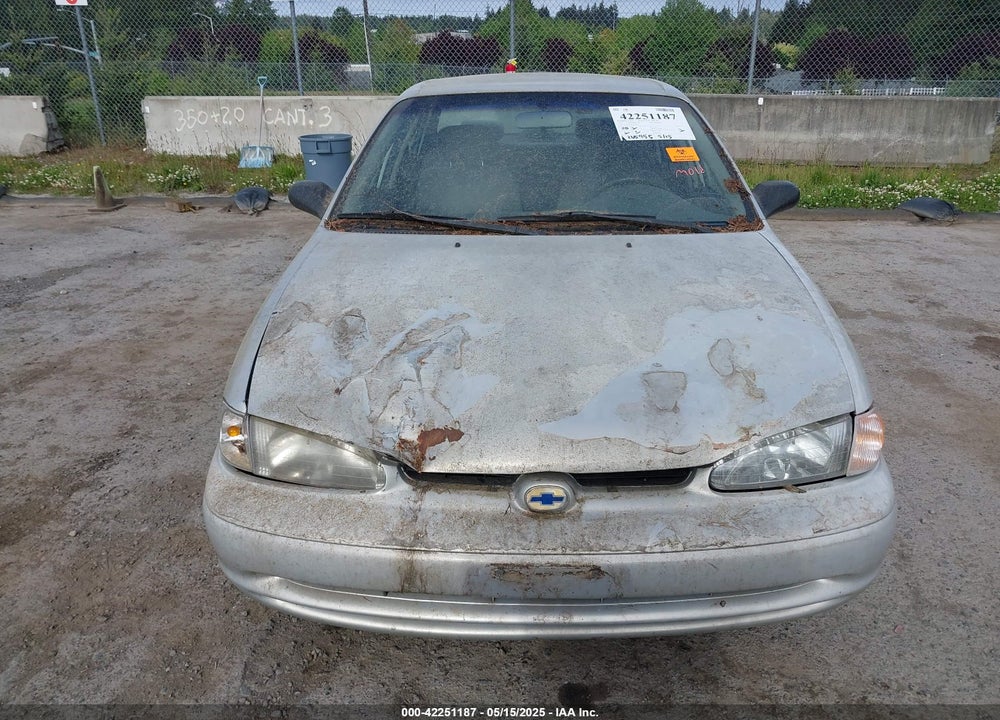 1999 CHEVROLET PRIZM VIN: 1Y1SK5281XZ427093
