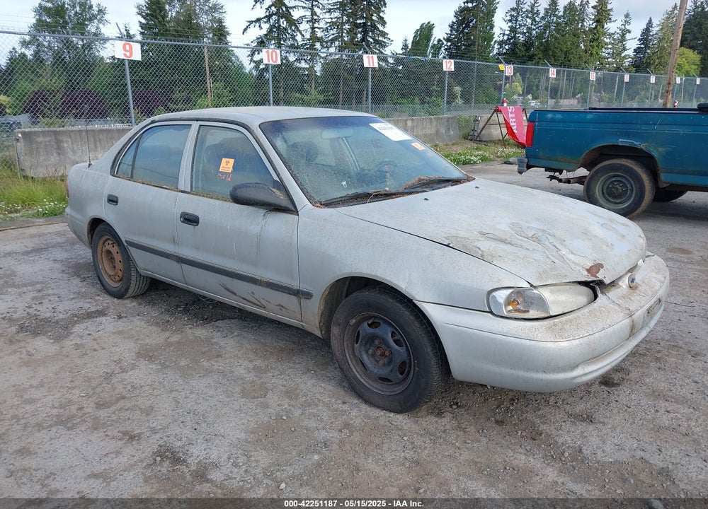 1999 CHEVROLET PRIZM VIN: 1Y1SK5281XZ427093